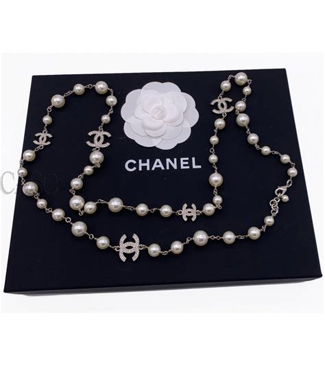 collana di perle modello chanel|gioielleria Chanel.